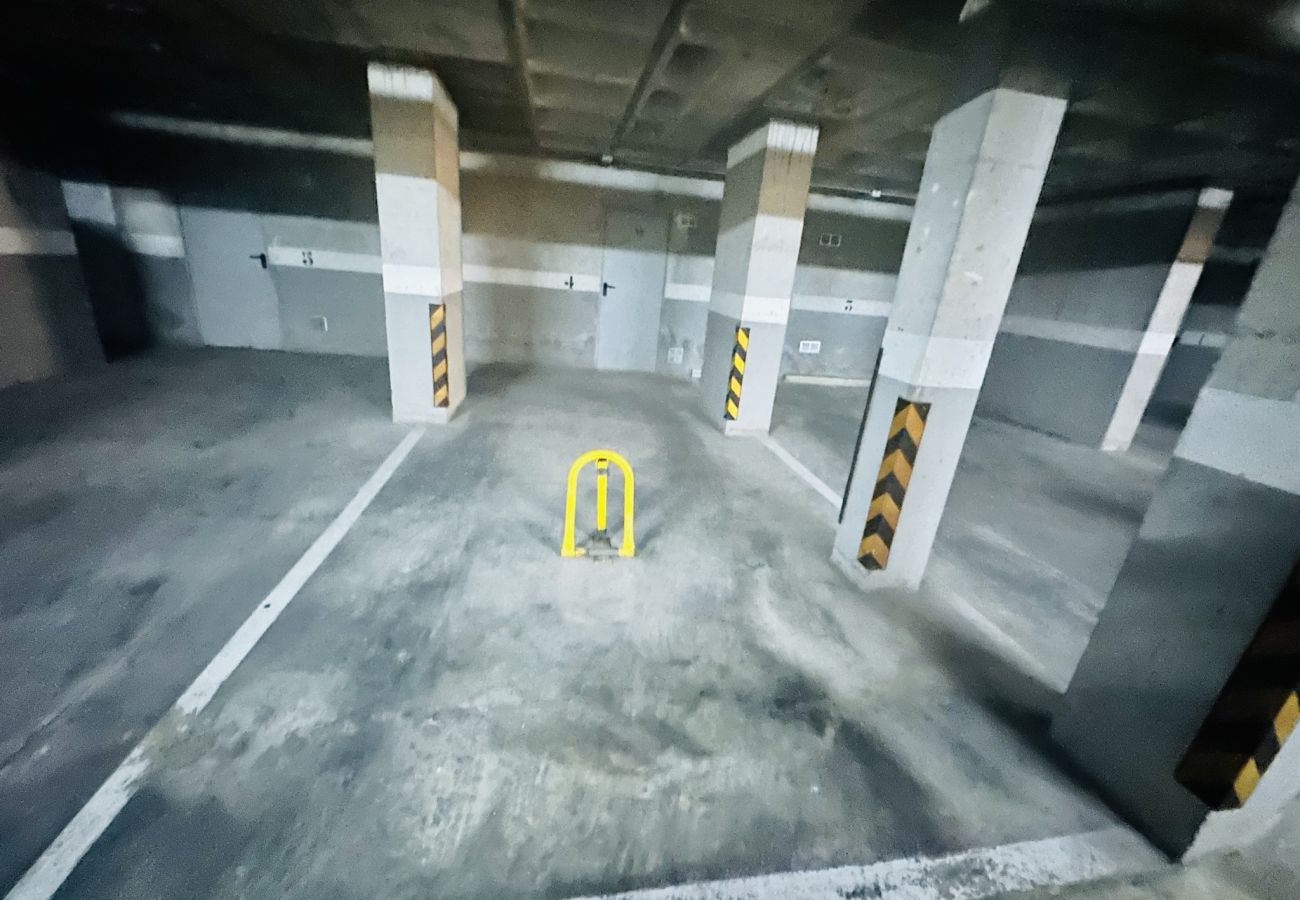 Parking privado del apartamento vacacional Alicante