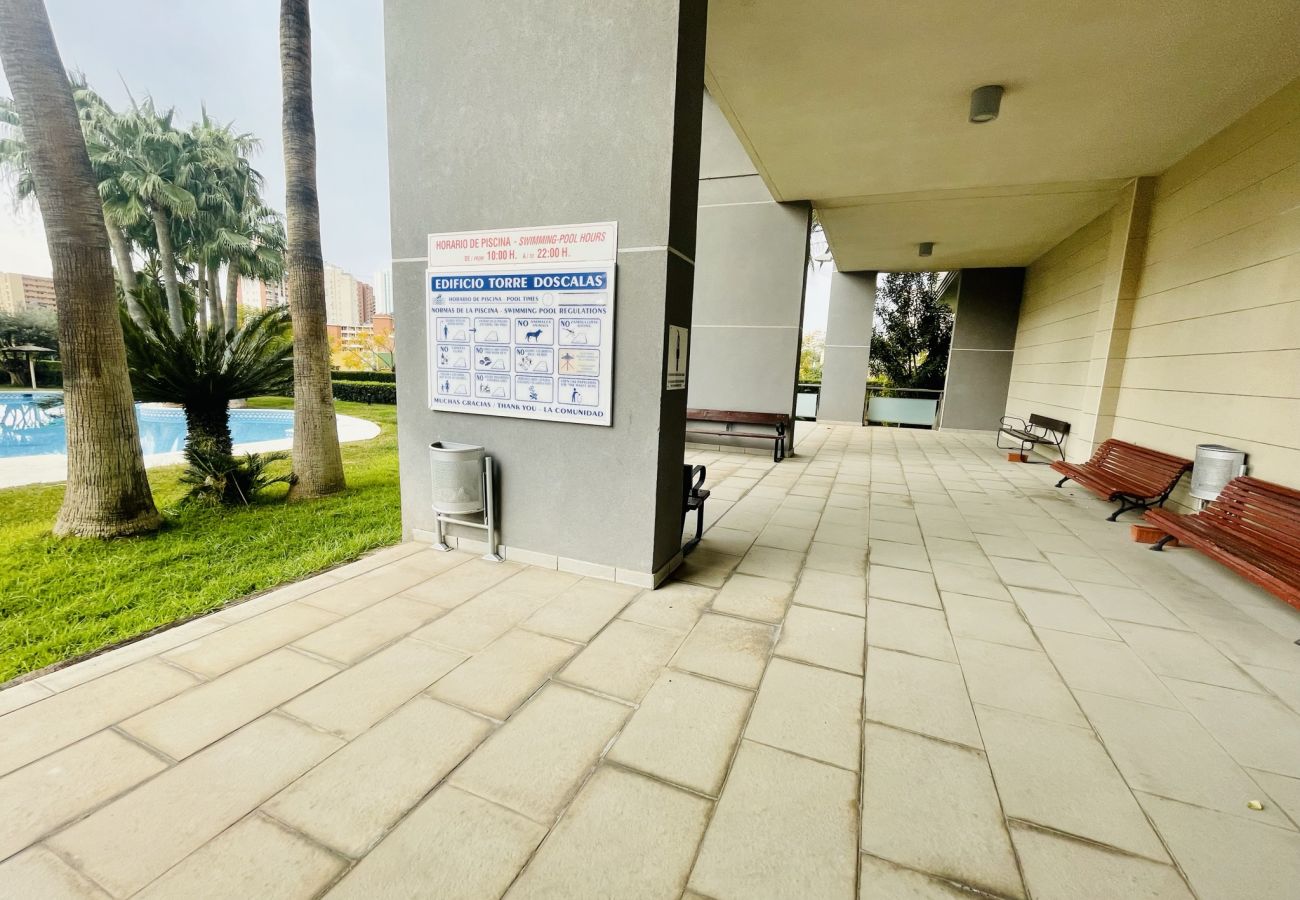 Apartamento en Benidorm - A1043 - Torre Dos Calas