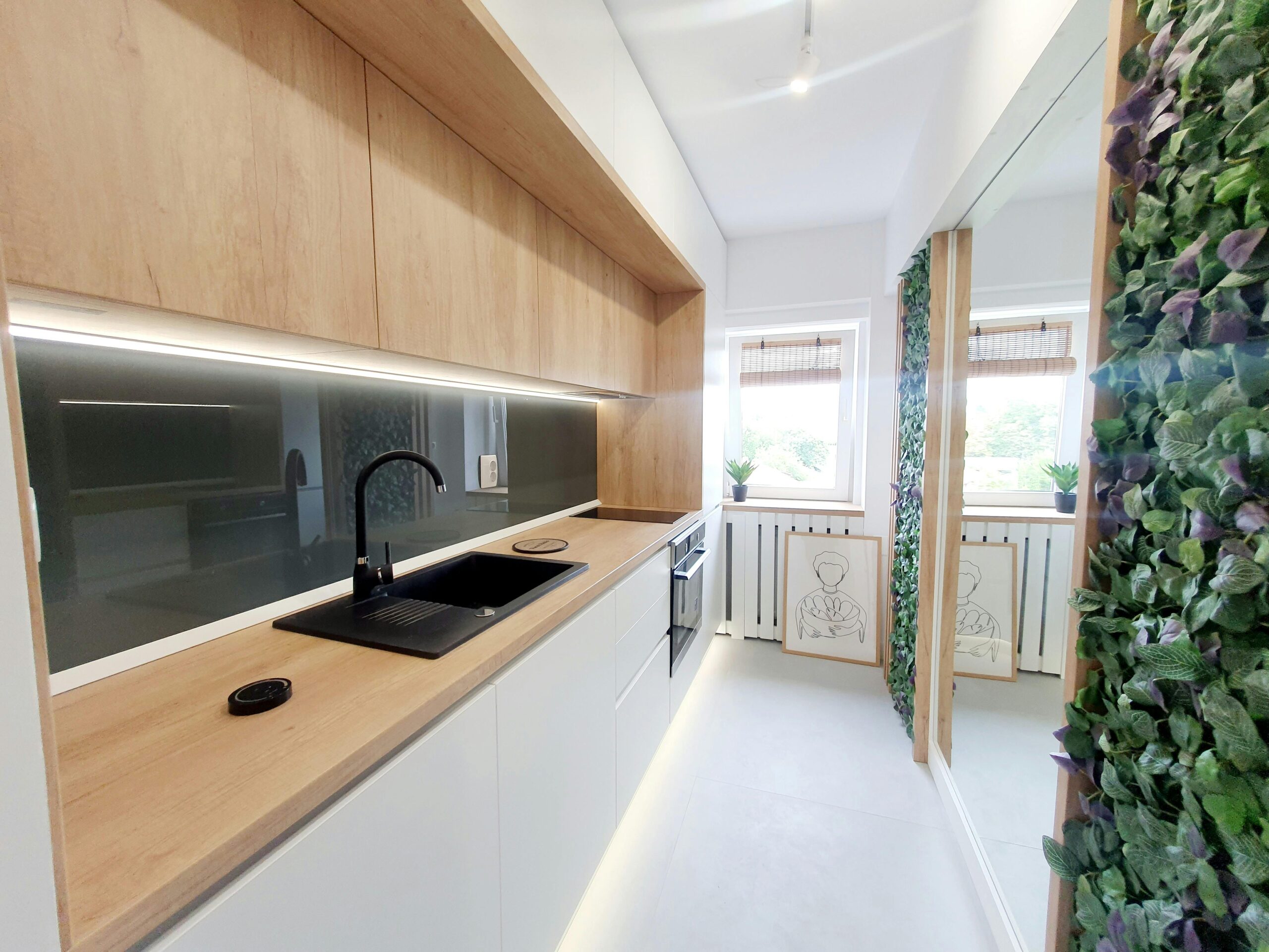 cocina de apartamento