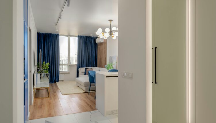 interior de lujoso apartamento