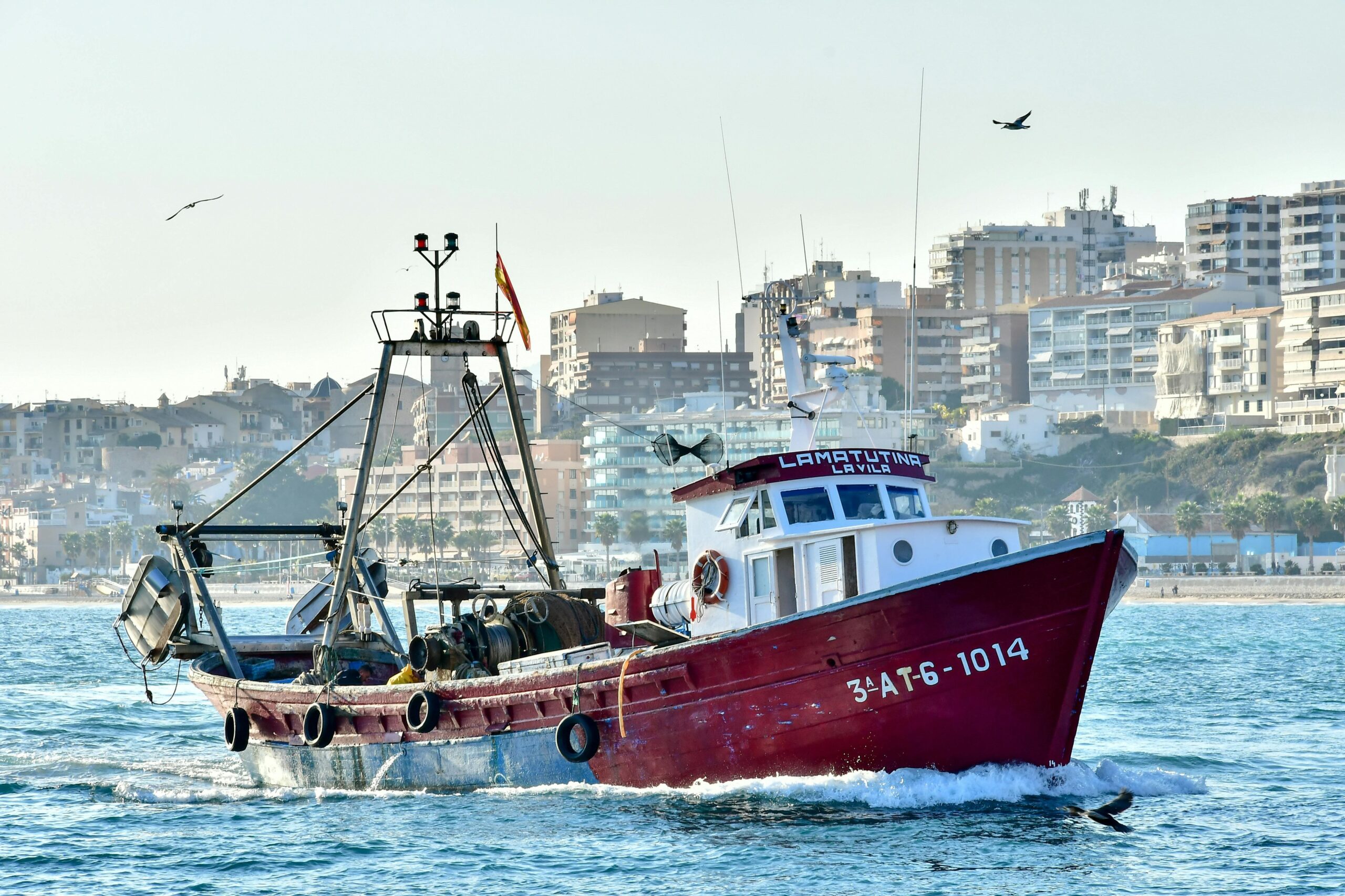 barco en la villajoyosa