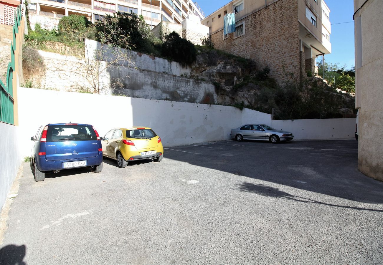 Parking space in the holiday flat in Finestrat
